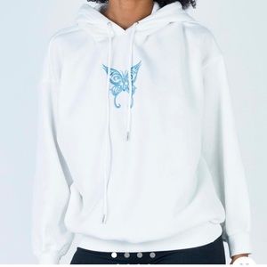 Princess Polly blue moon hoodie
